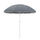 Sonnenschirm Strandschirm 180 cm anthrazit