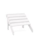 Schemel Holz ADIRONDACK weiss Schemel Holz ADIRONDACK weiss