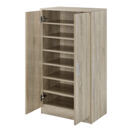 Schuhschrank 108x55x35cm Eichenoptik Schuhschrank 108x55x35cm Eichenoptik