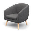 Sessel BIANCA anthrazit