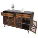 Sideboard Kommode Holz & Metall Industrial 80x126x38cm Sideboard Kommode Holz & Metall Industrial 80x126x38cm