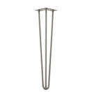 4er Set Hairpin 12.5 cm x 72 cm x 5 cm 3 Streben Tischbeine Makers