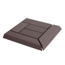 WPC Eck-Gartenfliese Rhone + Abschluss Premium Ecke versetzt WPC Eck-Gartenfliese Rhone + Abschluss Premium Ecke versetzt