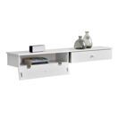 Wandregal Lincoln Weiss 2er Set mit Staufach Wandregal Lincoln Weiss 2er Set mit Staufach