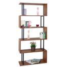 Bücherregal Dohna 183x80cm 3D-Struktur 5 Ebenen ~ Wildeiche Bücherregal Dohna 183x80cm 3D-Struktur 5 Ebenen ~ Wildeiche