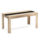 Esstisch ACCENT mit Wendeplatte 160 x 90 cm braun Esstisch ACCENT mit Wendeplatte 160 x 90 cm braun