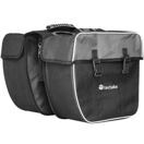 Fahrradtasche mit Gepäckträger-Befestigung und Reflektorstreifen Fahrradtasche mit Gepäckträger-Befestigung und Reflektorstreifen