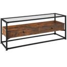 Lowboard Maidenhead 121,5x41,5x50,5cm Industrial dunkelbraun Lowboard Maidenhead 121,5x41,5x50,5cm Industrial dunkelbraun
