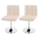 2x Esszimmerstuhl Kavala Chrom ~ creme 2x Esszimmerstuhl Kavala Chrom ~ creme