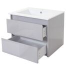 Waschbecken + Unterschrank JAM-B19 Waschtisch hochglanz 50x60cm Waschbecken + Unterschrank JAM-B19 Waschtisch hochglanz 50x60cm