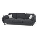 Sofa Samt DIYA anthrazit