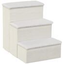 Haustiertreppe 40x54x48cm Weiss