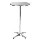 Aluminium Bistrotisch Ø60cm, nicht klappbar