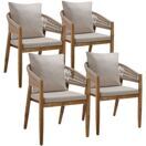 Gartenstuhl Manacor Sand 4er Set Gartenstuhl Manacor Sand 4er Set