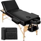 3 Zonen Massageliege Somwang schwarz 3 Zonen Massageliege Somwang schwarz