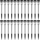 24-er Set LED-Solarlampen