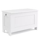 Truhe 76 x 48 x 40 cm weiss