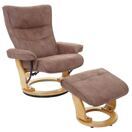 MCA Fernsehsessel Relaxsessel Hamilton Textil antikbraun