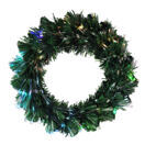 LED Adventskranz 50 cm grün