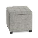 Sitzhocker mit Stauraum LIM grau Sitzhocker mit Stauraum LIM grau