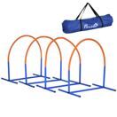 Agility Trainingsset 4-teilig mit Tasche Blau-Orange Agility Trainingsset 4-teilig mit Tasche Blau-Orange