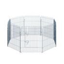 Freilaufgehege 8-teilig 63x76cm