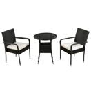 Gartenset FLORIDA Rattan schwarz Gartenset FLORIDA Rattan schwarz