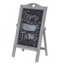 Werbetafel Dekotafel ~ shabby grau Werbetafel Dekotafel ~ shabby grau