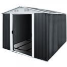 Gartenhaus Gerätehaus aus Metall - 14,65m³ - anthrazit