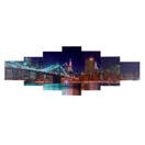 Leinwandbild Wandbild 7-teilig 140x50cm ~ New York Leinwandbild Wandbild 7-teilig 140x50cm ~ New York