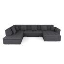 Ecksofa ARIA links anthrazit Ecksofa ARIA links anthrazit