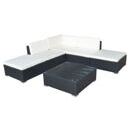 TEXAS Lounge schwarz/beige