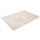 Teppich Shaggy Hochflor flauschig 230x160cm ~ hellbraun