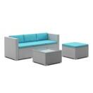 Kissenbezug für Rattanlounge NIZZA türkis Kissenbezug für Rattanlounge NIZZA türkis