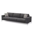 Sofa NOREEN 3-Sitzer anthrazit Sofa NOREEN 3-Sitzer anthrazit