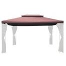 Dach für Gazebo 3 x 4 m braun Art. 9265