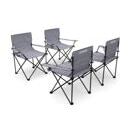 Campingstuhl 4er Set grau Campingstuhl 4er Set grau