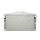 Seitenwände für Gazebo 3 x 4 m beige 4 Stk