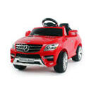 Elektroauto Kinderauto Mercedes ML350 Lizenz ~ Rot