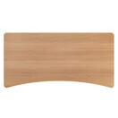 Tischplatte Stehpult hellbraun 200 x 92 cm Tischplatte Stehpult hellbraun 200 x 92 cm