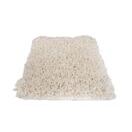 Hochflor Teppich 160 x 230 cm creme