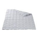 Sommer Duvet - Percale (100% Baumwolle) - Neue, reine Entendaunen weiss, 90%