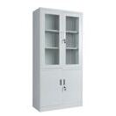 Aktenschrank mit Glastüren weiss Aktenschrank mit Glastüren weiss