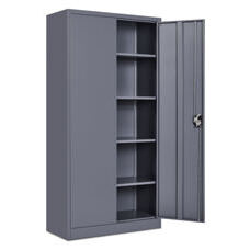 Aktenschrank mit 5 Böden anthrazit