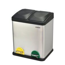 Abfalleimer 2 Fächer 30L