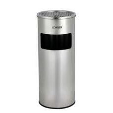 Abfalleimer mit Aschenbecher 30L