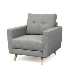 Sessel MANDY grau