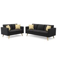 Sofa Set BLAIR schwarz