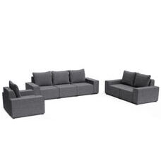 Sofa Set JAVIN anthrazit