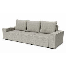 Sofa JAVIN 3-Sitzer grau